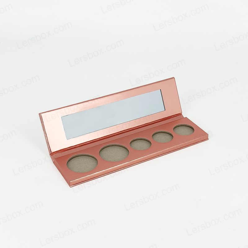 Paleta de sombra magnética personalizável Maquiagem ocular de alta qualidade com pigmentos de espelho de pele escura PS Pigmentos vazios Paleta de beleza 004