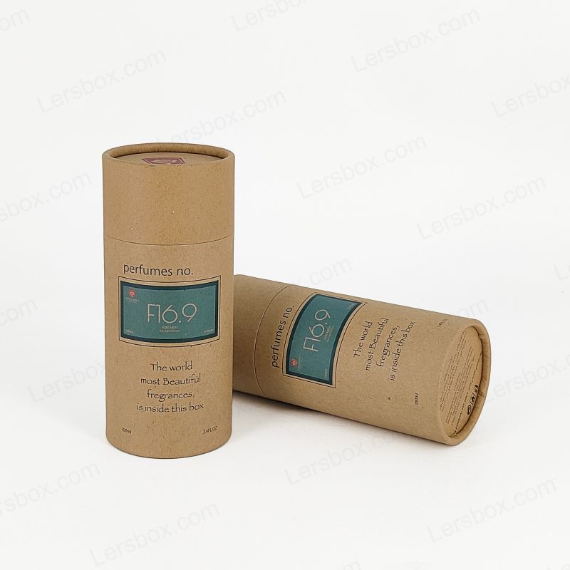 Caixas de tubo de papel consciente ecologicamente
