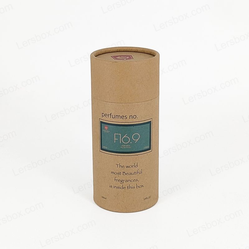 Caixas de tubo de papel consciente ecologicamente
