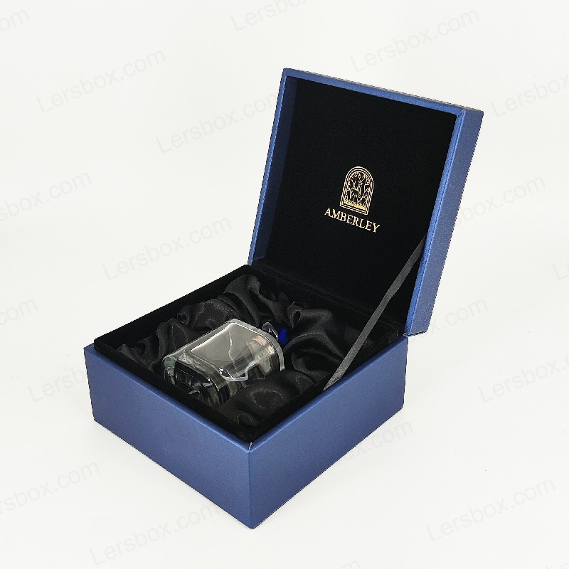 Caixa de couro PU para soluções de embalagens elegantes e remessa segura para produtos premium PU001