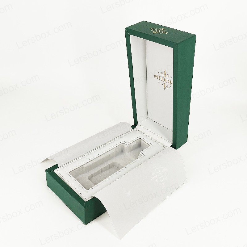 Caixas de couro PU para embalagens de luxo, perfeitas para presentes, exibição de varejo e Pu003 de armazenamento