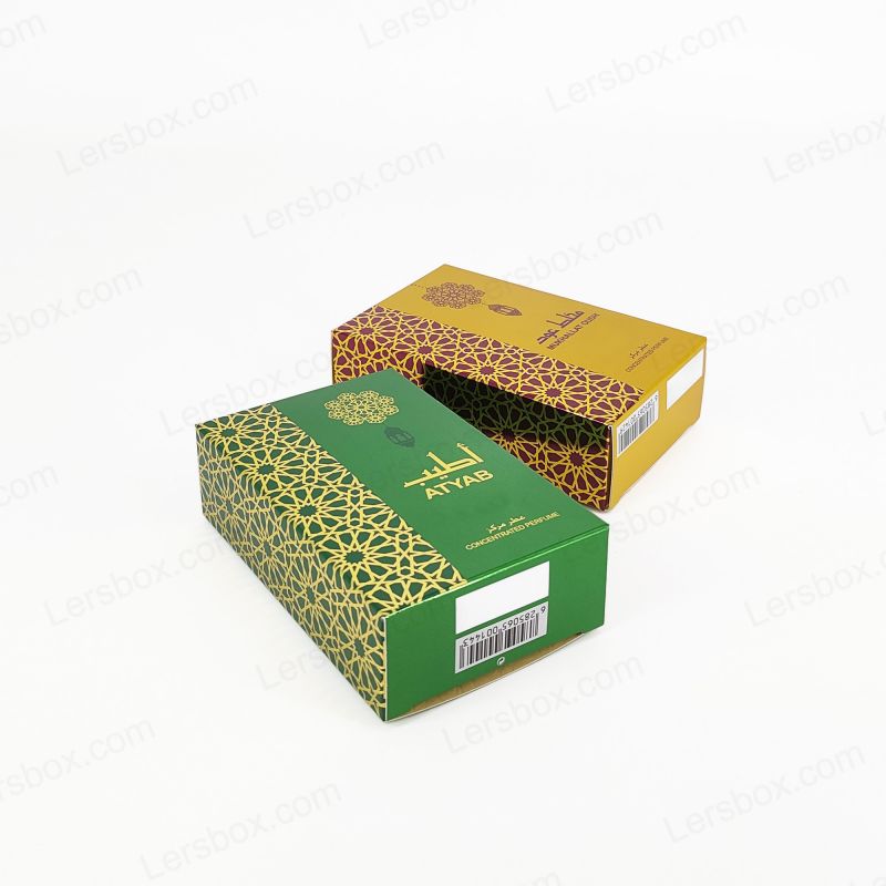 PAPEL IMPRESSO Caixas finais de dobra para produtos de luxo, perfeitos para remessa e embalagem de varejo PTE008