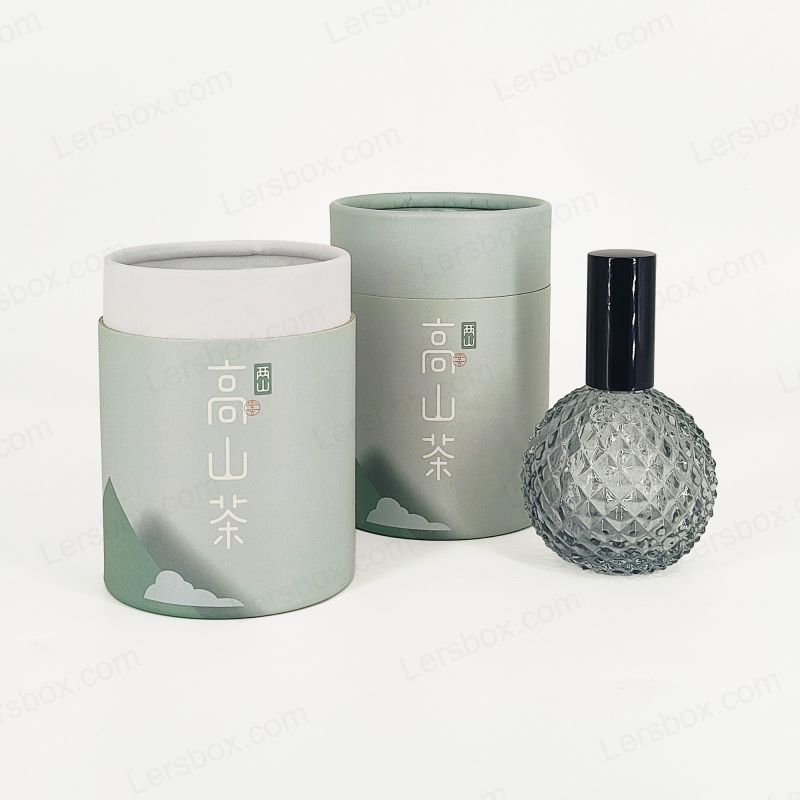 Caixas de tubo de papel exclusivas com designs inovadores para embalagens seguras e elegantes e soluções de envio eficazes HT015