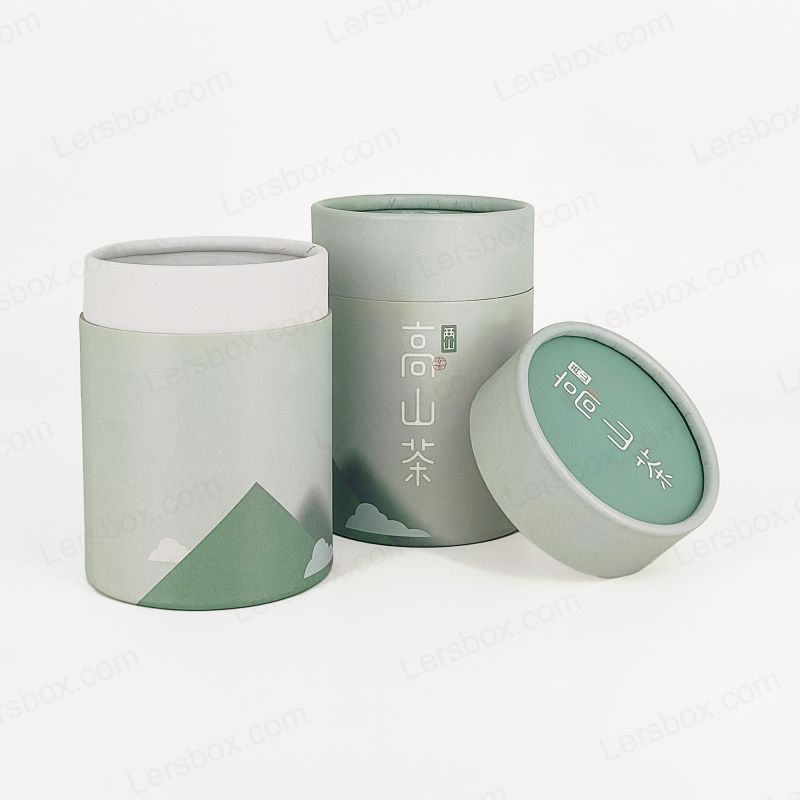 Caixas de tubo de papel exclusivas com designs inovadores para embalagens seguras e elegantes e soluções de envio eficazes HT015
