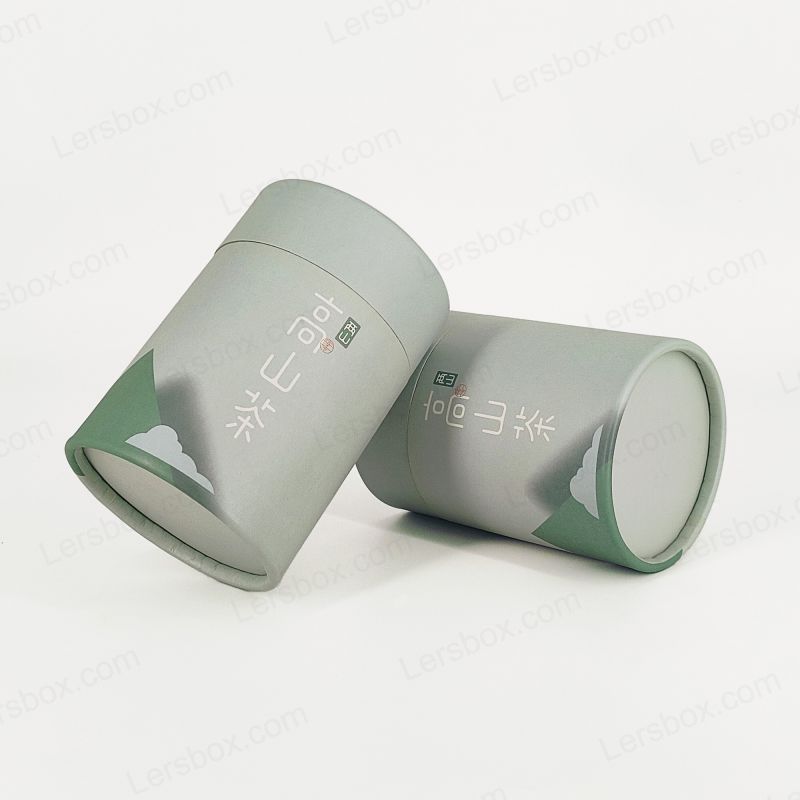 Caixas de tubo de papel exclusivas com designs inovadores para embalagens seguras e elegantes e soluções de envio eficazes HT015
